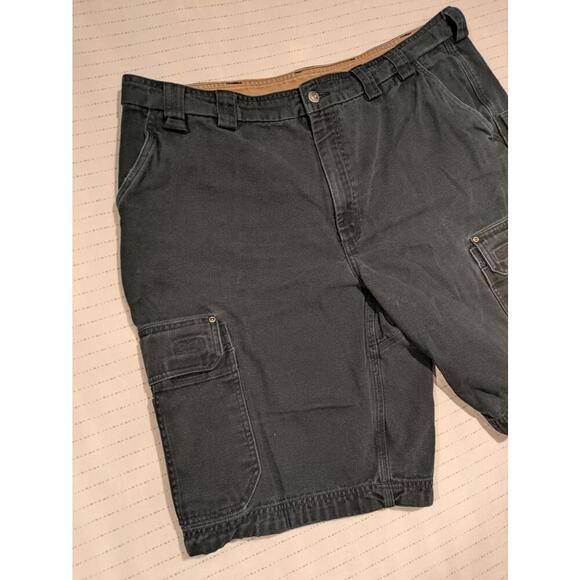 Duluth Trading Company Mens Cargo Shorts - Size 44 11" Inseam Pockets Cotton - Picture 2 of 8